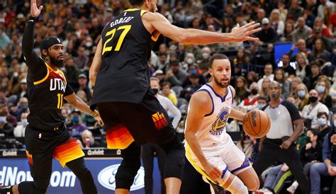 WARRIORS at JAZZ .